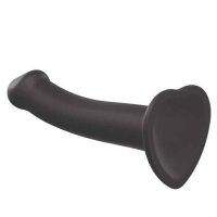 Strap-On-Me Semi-Realistic Dual Density Bendable Dildo Black S