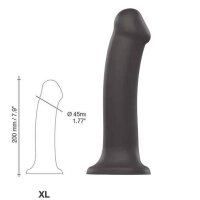 Strap-On-Me Semi-Realistic Dual Density Bendable Dildo...
