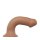Strap-On-Me Semi-Realistic Dual Density Bendable Dildo Caramel L