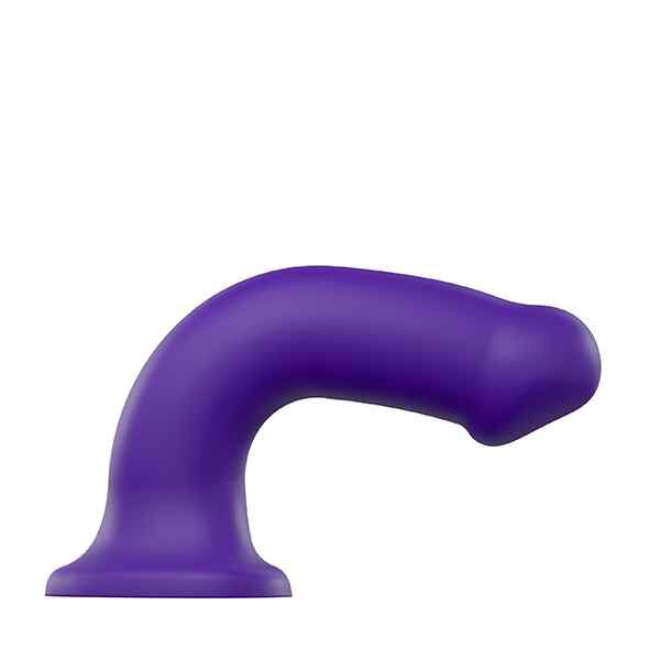Strap-On-Me Semi-Realistic Dual Density Bendable Dildo Purple S