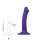 Strap-On-Me Semi-Realistic Dual Density Bendable Dildo Purple S