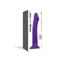 Strap-On-Me Semi-Realistic Dual Density Bendable Dildo Purple L