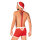 Obsessive Mr Claus costume red S/M