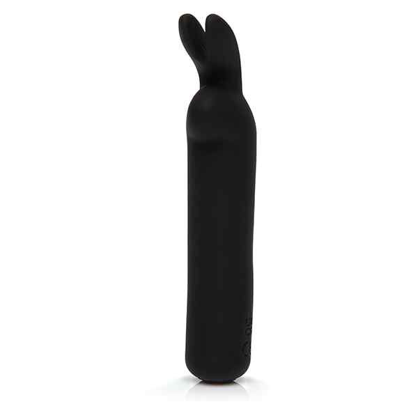 Happy Rabbit Rechargeable Vibrating Bullet Black